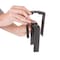 Us Weight Plastic Stanchion Sign Holder with Plexiglass Cover, 8in x 10in, Black U2514 - alternate 4